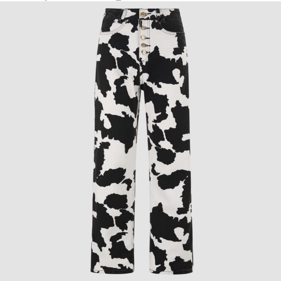Cider Jeans Cider Cow Print Jeans Poshmark